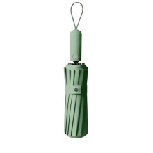 Vollautomatischer Regenschirm mit 48 Rippen – Sturmfester Drachenknochen-Regenschirm Green