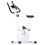 Magnetic Exercise Bike, Adjustable Resistance, White 3