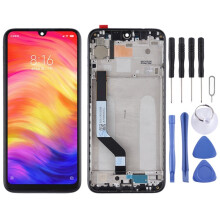 (Black) Écran LCD TFT pour Xiaomi Redmi Note 7 / Redmi Note 7 Pro Ensemble complet de numériseur avec cadre (Noir)