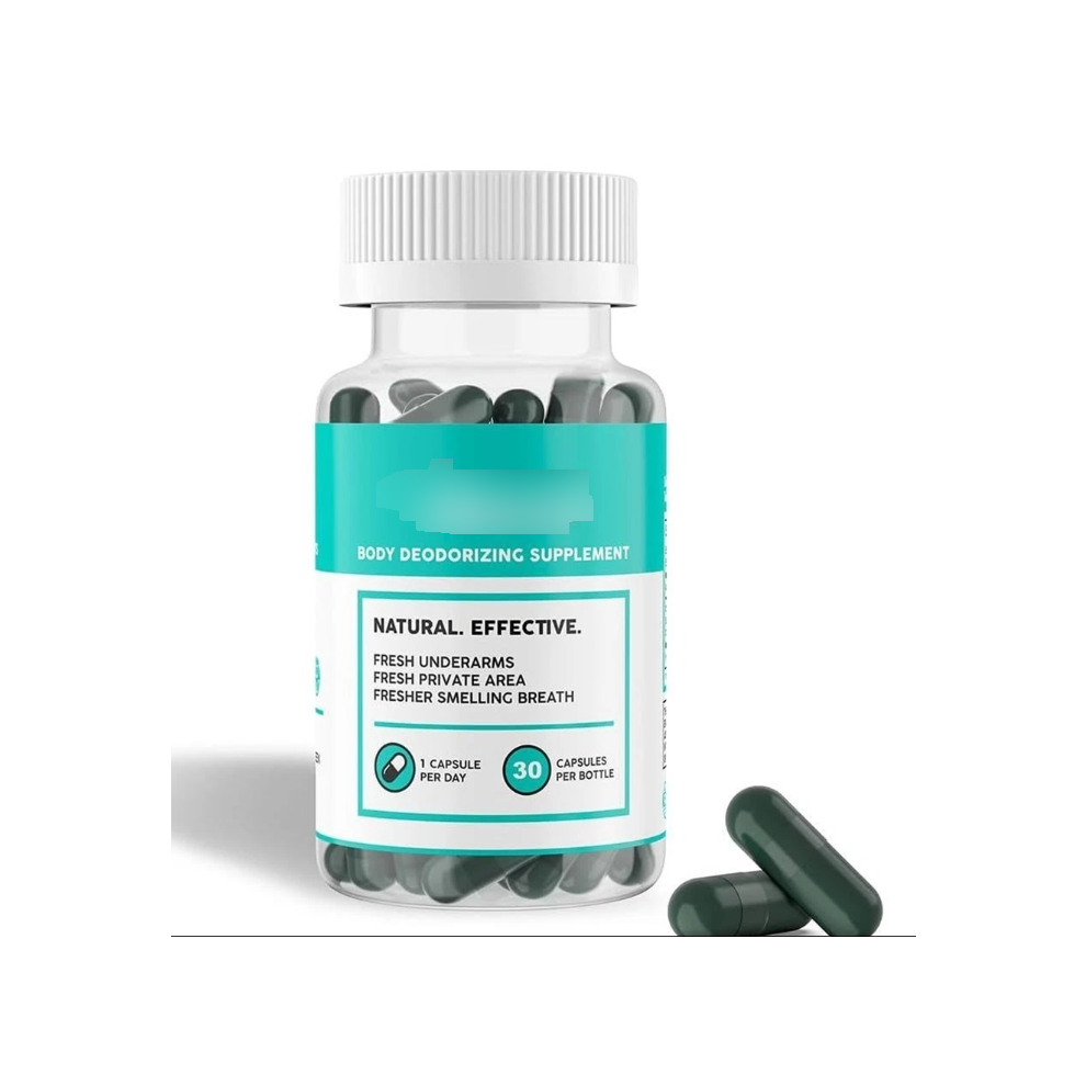 (2PACK(60 Capsules)) 1`3x DEOS Internal Deodorant Supplement â DEOS Full Body Deodorizer 30 Capsules