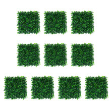 Set mit 10 realistischen grünen Wandfliesen aus Kunststoff,-A