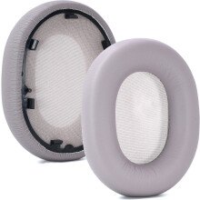 Ersatz-Ohrpolster kompatibel mit Sony WH-1000XM5, Weiche Proteinleder-Memory-Foam-Ohrkissen - 1 Paar Pink