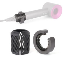 Ersättningsfilter kompatibelt med Dyson Hårtork med Rengöringsborste DarkGrey