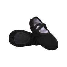 Scarpe da ballo con suola morbida - Scarpe da danza per pratica e performance Black 38