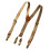 Classical Suspenders Elastic Rubber Band NonSlip Design Brace 1