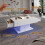 White Led Coffee Table with 2 Storage Drawers 3