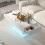 White Led Coffee Table with 2 Storage Drawers 9