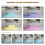 White Led Coffee Table with 2 Storage Drawers 8