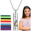 Essential Oil Diffuser Necklace - Unspecified - 2 Pieces - Stainless Steel - Unisex - Aromatherapy 3