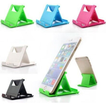 black foldable and adjustable tablet stand for universal mobile and tablet