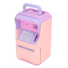 ATM Money Box SURENHAP Pink Smart Sensor Electronic Password Children's Music