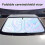 Foldable Car Windshield Sun Shade  Light Blocking Sunscreen for Cars Front Window Cover 6