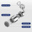 Pack 720 Rotatable Water Saver Universal Faucet Filter AntiSplash Double Seal Net 4 Layers 4