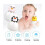 Bath Toy  EcoFriendly  3 Pieces  Eggshell  Floating  Sensory Development 5