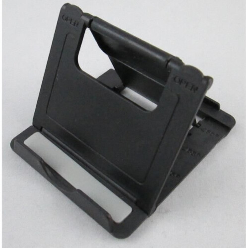black foldable and adjustable tablet stand for universal mobile and tablet 2