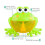 Frog Bubble Machine with 12 Nursery Rhymes for Kids Bath Time 4