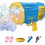 Bubble Machine  LE  Bubble Gun  69 Holes  LED Lighting  Rechargeable 2