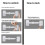 Two sets of window locks  adjustable, antiopen and easy to install  white for home security 6