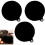Silicone Induction Cooktop Mat, 3pcs Induction Hob Mat AntiScratch Protection Reusable Mat 2