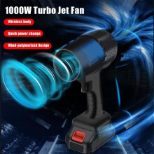 Compressed Air Blower  MIOLOE  Powerful air jet up to 200 m/s  Rechargeable battery
