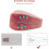 Crotch Cushion - Proper Posture - Night Knee Cushion - Viscoelastic Pillow - Pink 3