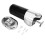 Wall Mounted Soap Dispenser  Bathroom Shower Kitchen  Black  ABS Plastic  500ml 3