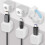 6 Pack Cable Clips, Magnetic Cable Organizer, Cable Organizer with Self-Adhesive, Magnetic Cable Clips 1
