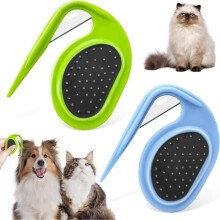 Cat Knot Cutter Long Hair, 2 Pieces Cat Knot Cutter, Cat Comb, Long Hair Dog Brush, Hair Removal Comb for Dogs