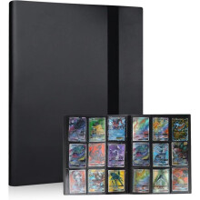 Trading Card Binder, 360 Cards Trading Card Holder, Binder Album (Black)259