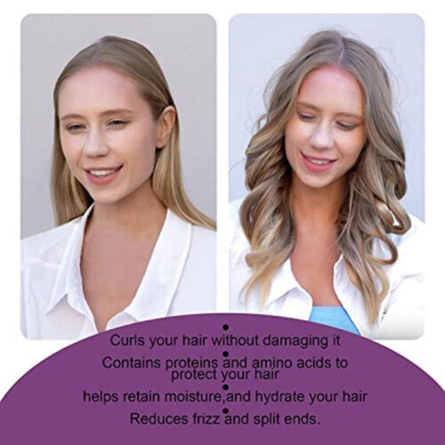 Heatless curls, heatless silk curlers for overnight use 2