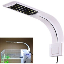TEMPSA 10W 24 LED Aquarium Fish Tank LED Clip Lighting Lamp Flexible Light EU