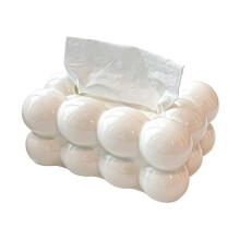Tissue Box - Luxury - Large Capacity - Spring Design - Polypropylene - Office Decoration