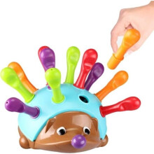 Early Educational Toys - Learning Resources - Colorful Hedgehog - Fine Motor Skills - 18 Months and Up