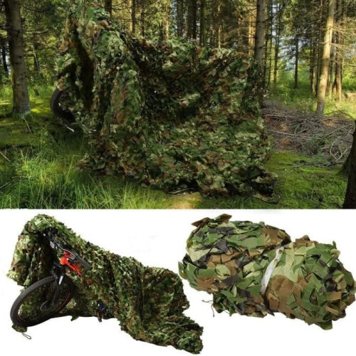 Camouflage Netting - MIL - Large Size - 2 x 3m - Waterproof - Rot Resistant 2