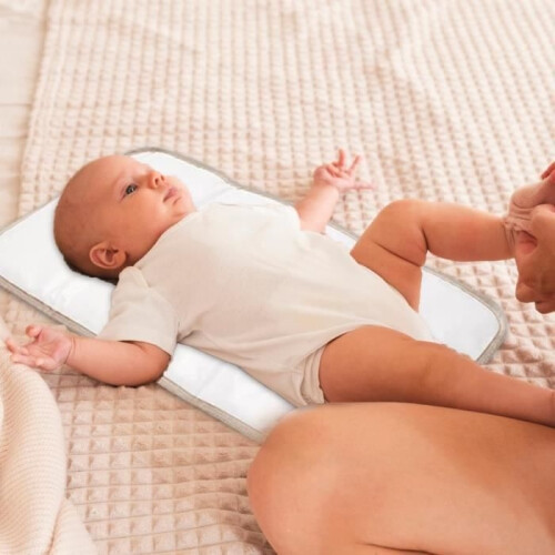Foldable Travel Changing Mat, Baby Changing Mat, Waterproof Portable Changing Mat (Pink) 2