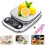 YOUNGKEE 10kg/1g Digital Kitchen Scale Stainless Steel with Backlit LCD Display and Tare Function 1