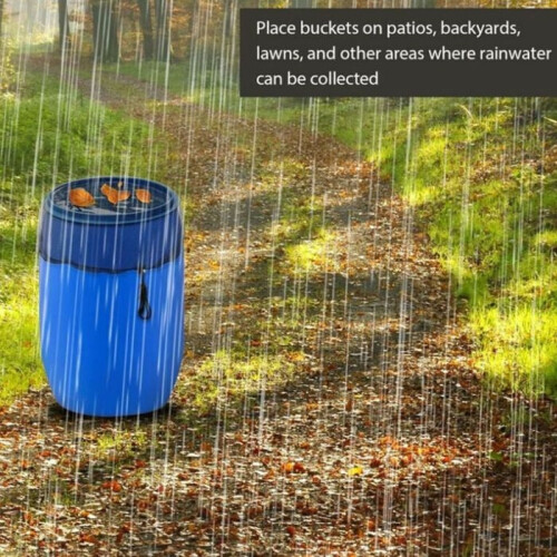 3 Pcs Rain Barrel Net: Protective Net with Drawstring Water Tank Adjustable Cover, Protection Net 2