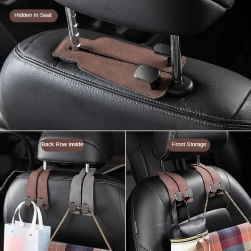 Rest Hook - High-end - Double Head - Phone Holder - For Car - Practical 2