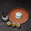 Round Wooden Tray - Unspecified - 27x27 cm - Dark Brown - Home Decor - Durable 5