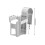 Cup Holder - Unspecified - 4 pieces - Plastic - Khaki - Pool Storage 3