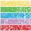 Drawing Stencils - G - 20 Models - Plastic - Multicolor - Reusable 5