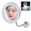 LED Suction Cup Makeup Mirror - 10X Magnification - Lighted Bathroom Bedroom Decor 3