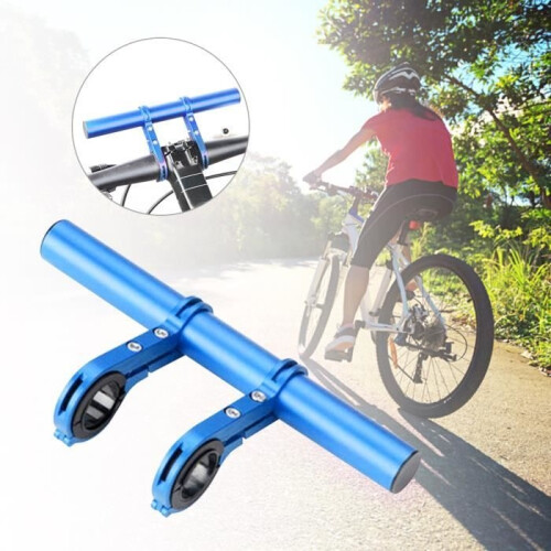 Multifunctional Bicycle Handlebar Extension Frame (Blue Double Bracket (20m))-RAC 1