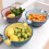 Colander,Colander Set with Container,Double Rotating Drainer and Basket,for Pasta,Vegetables,Fruits,etc 5