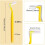 Interdental Brushes - Unspecified - Yellow - 30 Pieces - Long Handle - Dust Cap 5
