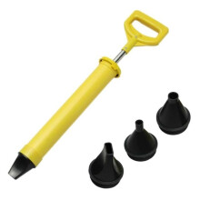 ABS Mortar Gun Set Caulking Gun Pointer, Mortar Cement, Lime Applicator Gun with 4 Nozzles