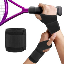 Wrist Support, Wrist Bandage, Breathable Thumb Support, Wrist Brace, Carpal Tunnel Bandage, for Sprains (2pcs)