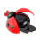 Bicycle Bell - Horn - Ladybug - Clear Sound - Easy to Install - Red 3
