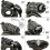 CampTeck 5 Digit Combination Cable Lock for Bike Bicycle 120cm 3