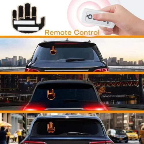 LED Gesture Light - Universal - 176 Beads - 3 Modes - Rear Driver Warning 2